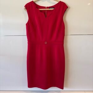 Ellen Tracy size 10 red women's dress